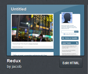 Edit HTML option on your Customize page