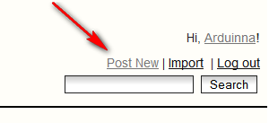 post new from the AO3 front page