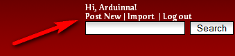 post new from any internal AO3 page