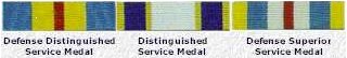 Defense Distinguished Service; Distinguished Service; Defense Superior Service